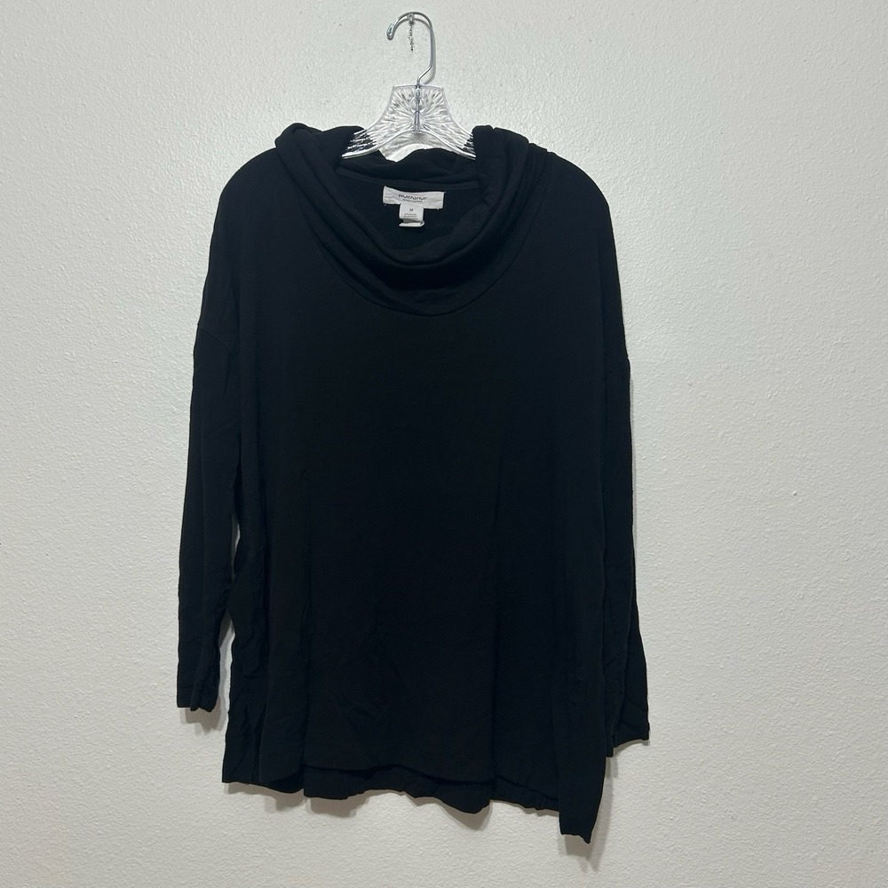 Workshop Republic‎ Clothing Black Long Sleeve Cowl Neck Sweater Womens Size M